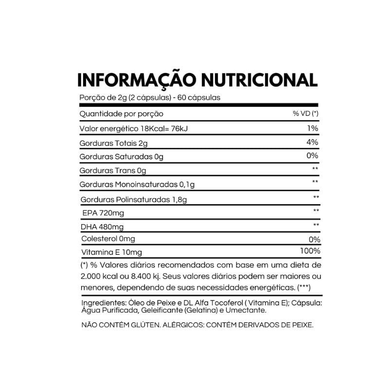 Informações nutricionais