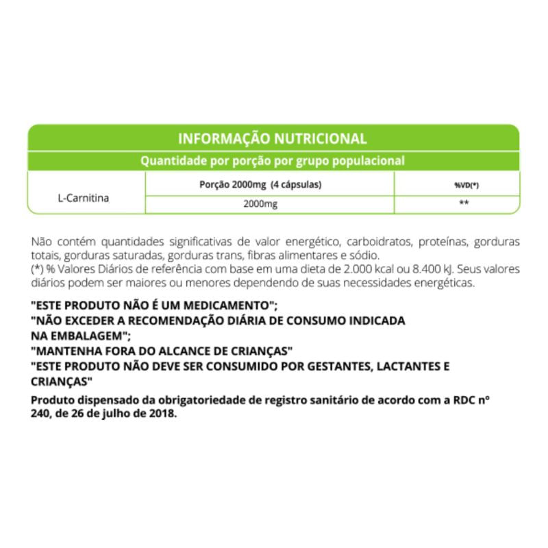 Informações nutricionais