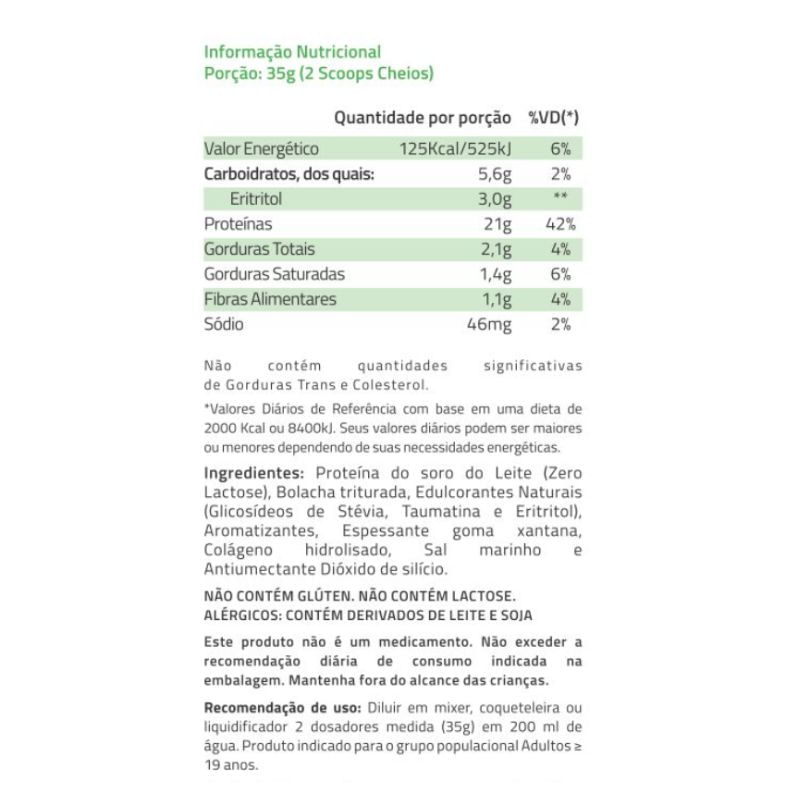 Informações nutricionais