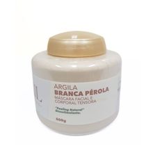 Argila Branca Pérola Rakil 500g