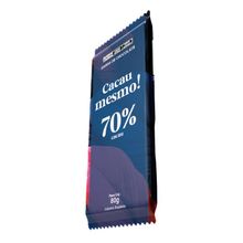 Barra De Chocolate 70% Cacau De Origem Mesmo! 80g