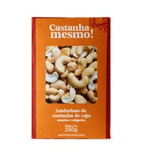 Castanha De Caju Com Sal Mesmo! 250g