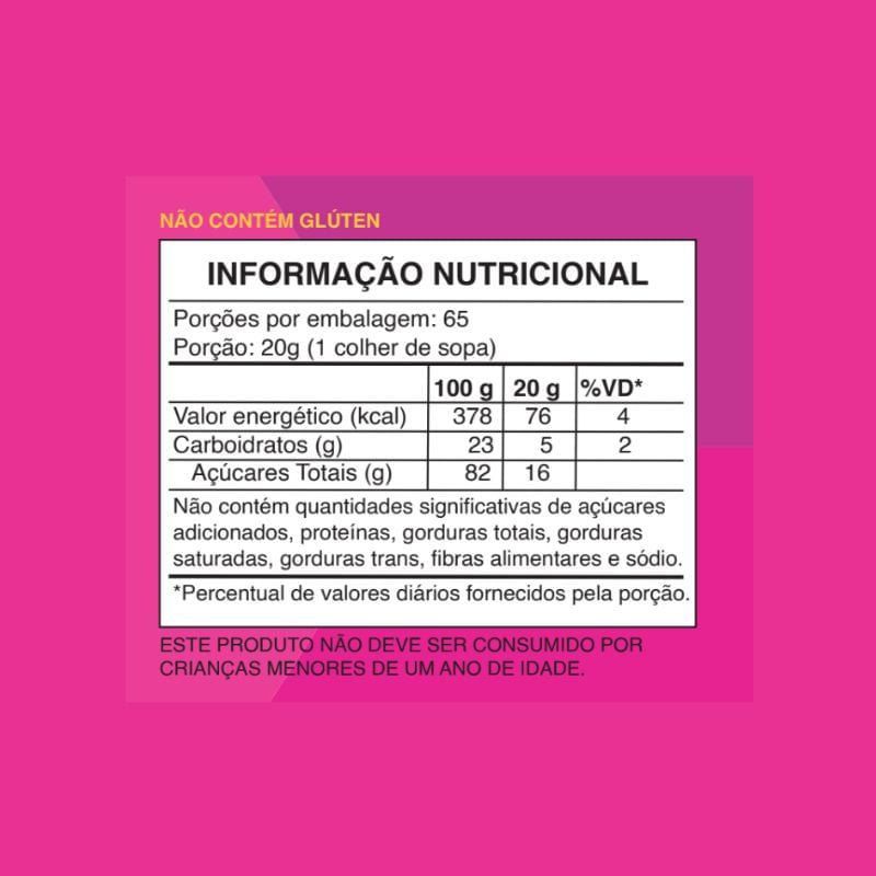 Informações nutricionais