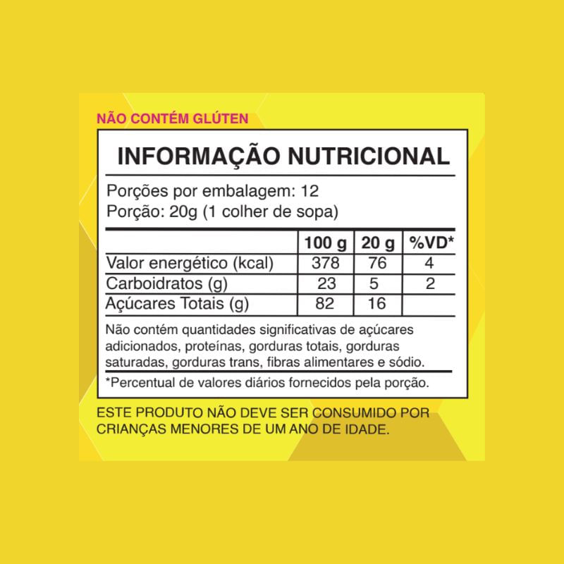 Informações nutricionais