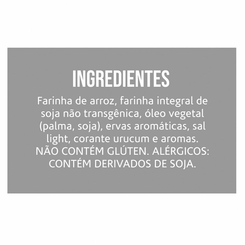 Informações nutricionais