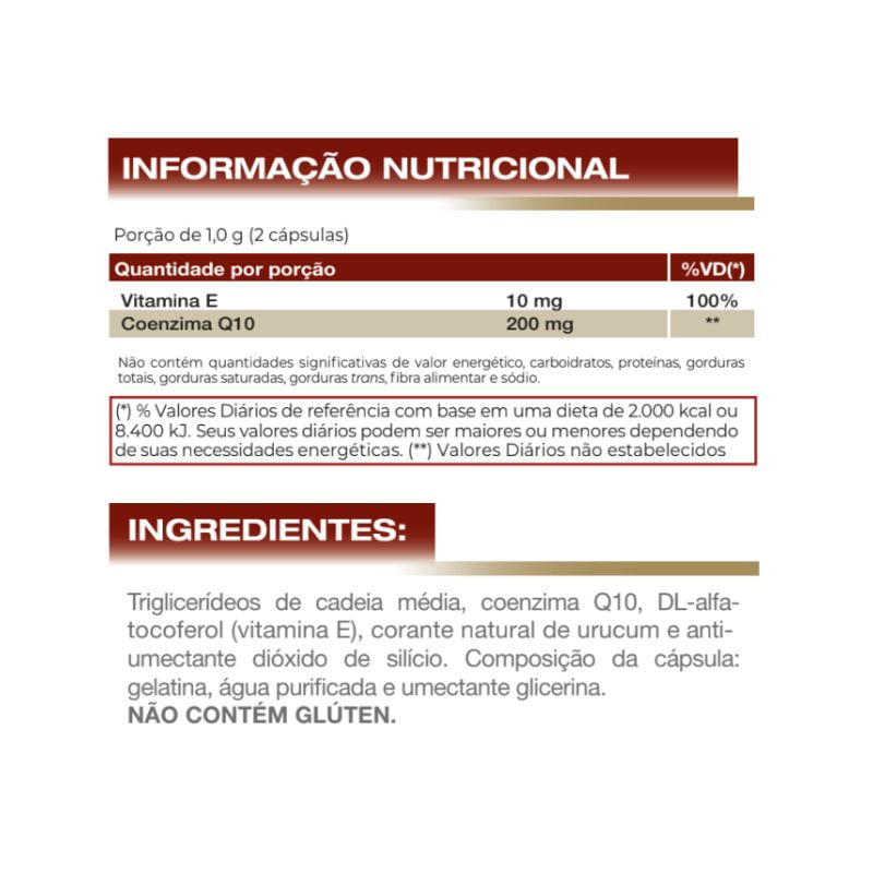 Informações nutricionais