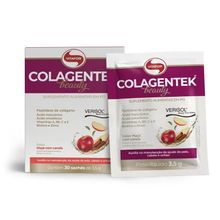 Colagentek Beauty Maçã e Canela Vitafor 105g