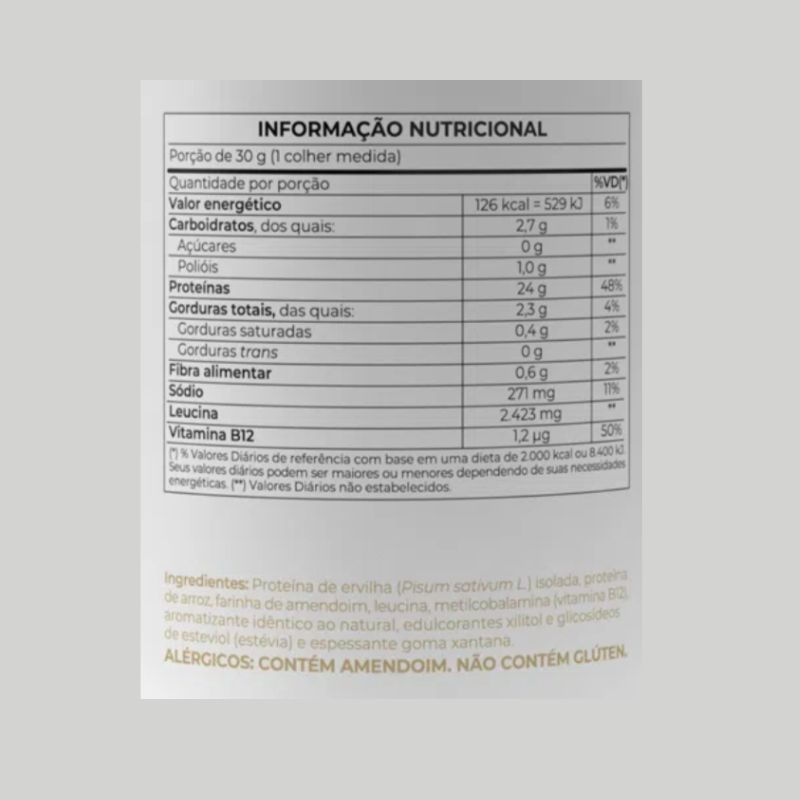 Informações nutricionais