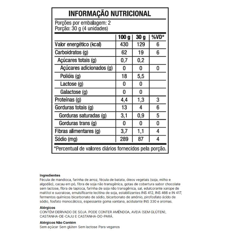 Informações nutricionais