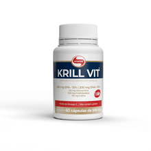 Krill Vit Vitafor 500mg com 60 cápsulas