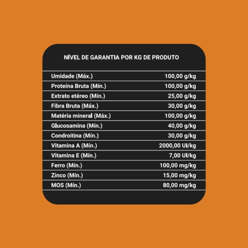 Informações nutricionais