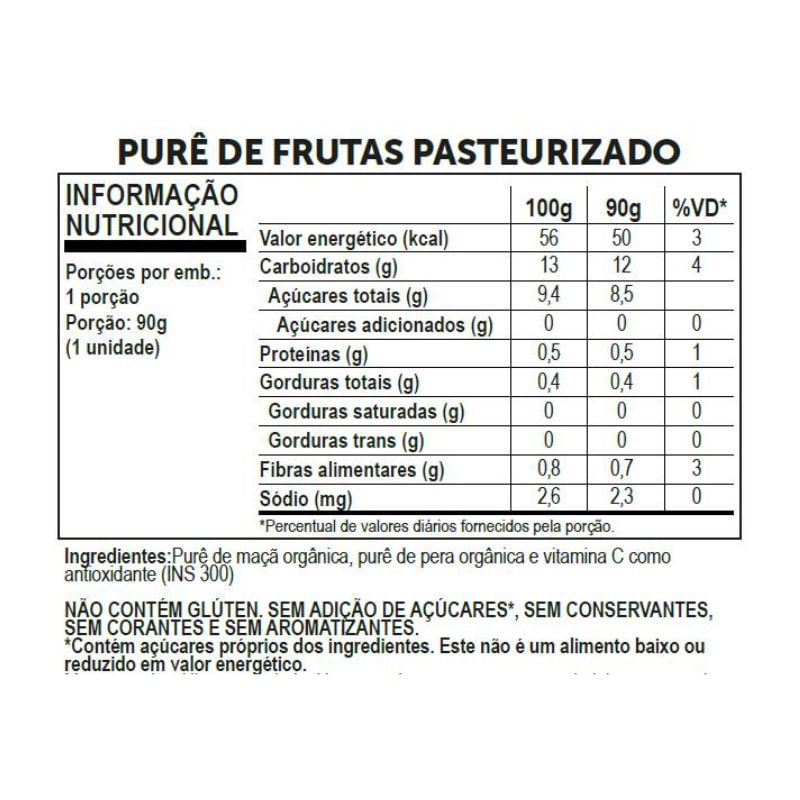 Informações nutricionais