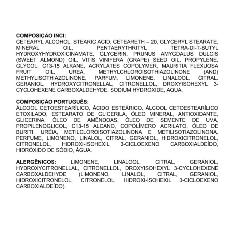 Informações nutricionais