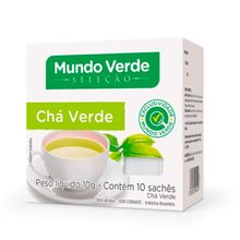 Chá Verde Mundo Verde Seleção 10g com 10 sachês
