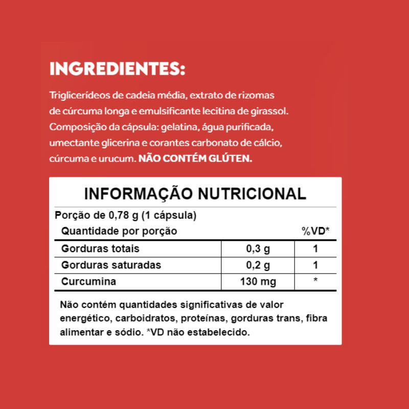 Informações nutricionais