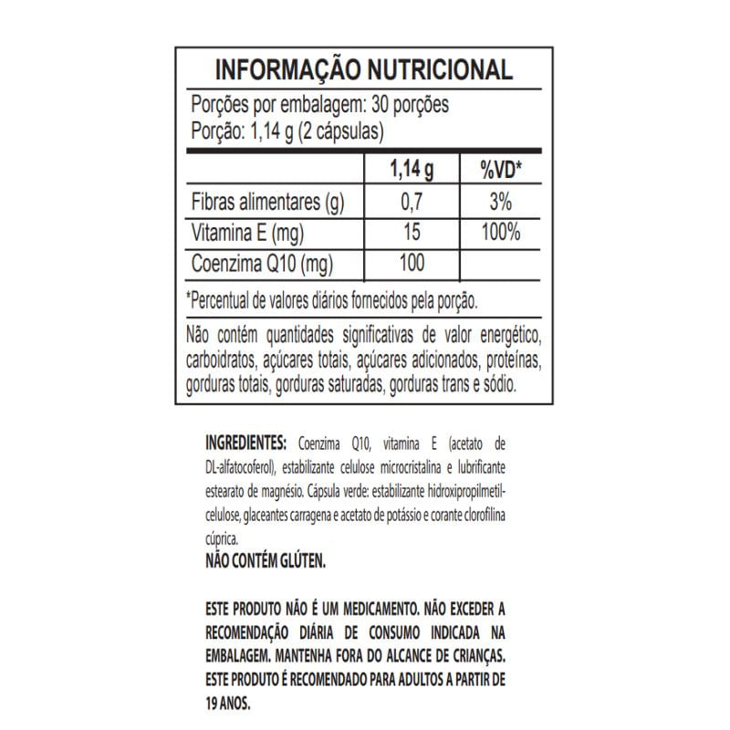 Informações nutricionais