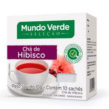 Chá Hibisco Mundo Verde Seleção 10g com 10 sachês