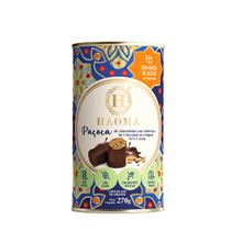 Paçoca de Amendoim com Cobertura de Chocolate 56 % Cacau Haoma 270g