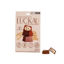 Bombom Choco ao Leite Cookies Luckau  82,5g