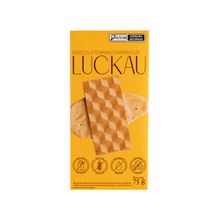 Barra Choco Branco Maracujá Luckau 75g