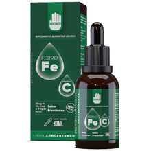 Ferro Mais Vitamina C Framboesa Moderação 30ml