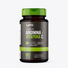 Arginina Mais Vitamina C Omix 90cáps