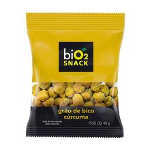 biO2 Snack Grão de Bico Com Cúrcuma 40g - biO2