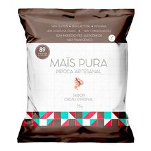 Pipoca Artesanal Cacau Original 75g - Maïs Pura