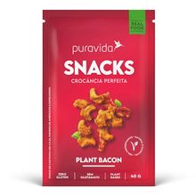 Snack Plant Bacon Puravida 40g