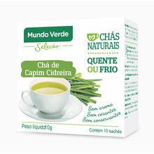 Chá de Capim Cidreira Mundo Verde Seleção 10g com 10 sachês