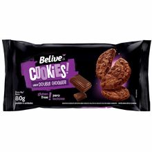 Cookie Sem Glúten Double Chocolate 80g - Belive