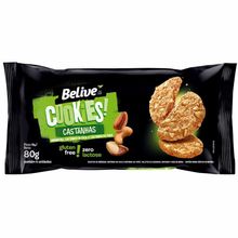 Cookie Sem Glúten Castanha 80g - Belive