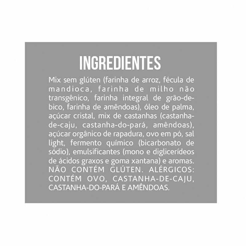 Informações nutricionais