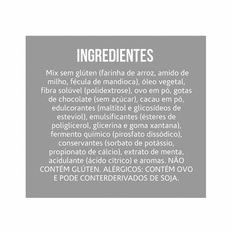 Informações nutricionais