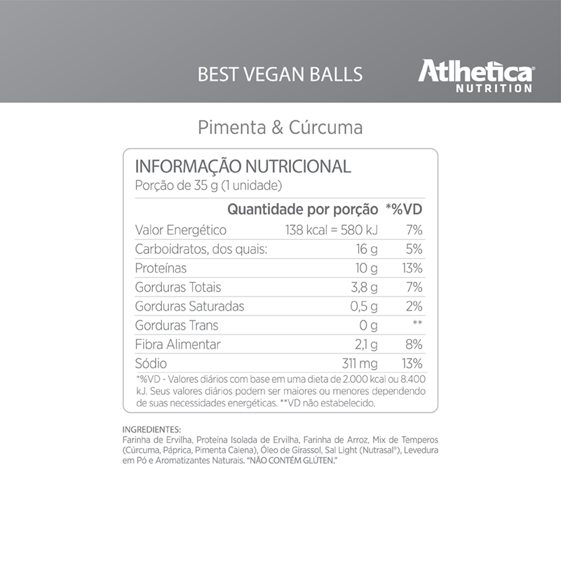 Informações nutricionais