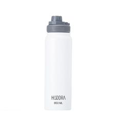 Garrafa Térmica H100 Inox com Infusor Branca 850ml Hiddra