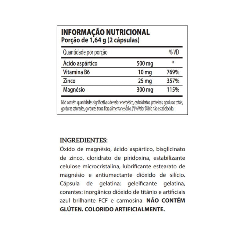 Informações nutricionais