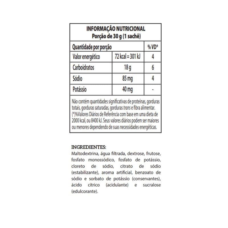 Informações nutricionais