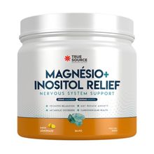 Magnesio + Inositol Relief  Limão Siciliano True Source  300g