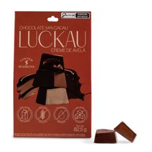 Bombom Choco 54% Cacau Avelã Luckau 82,5g