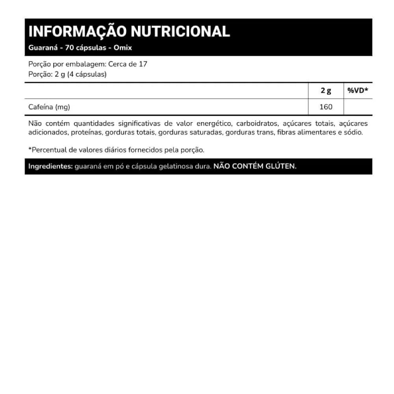 Informações nutricionais