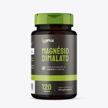 Magnésio Dimalato Omix 400mg 120cáps