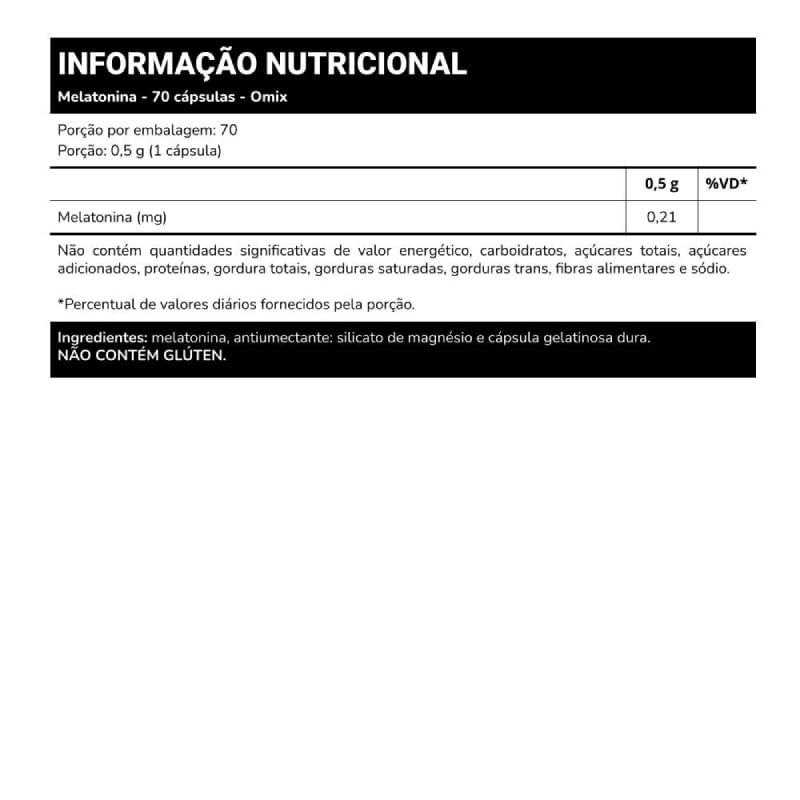 Informações nutricionais