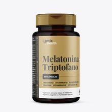 Melatonina Mais Triptofano Omix Health 60cáps