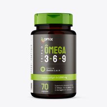 Triplo Omega 3 6 9 Omix 1000mg 70cáps