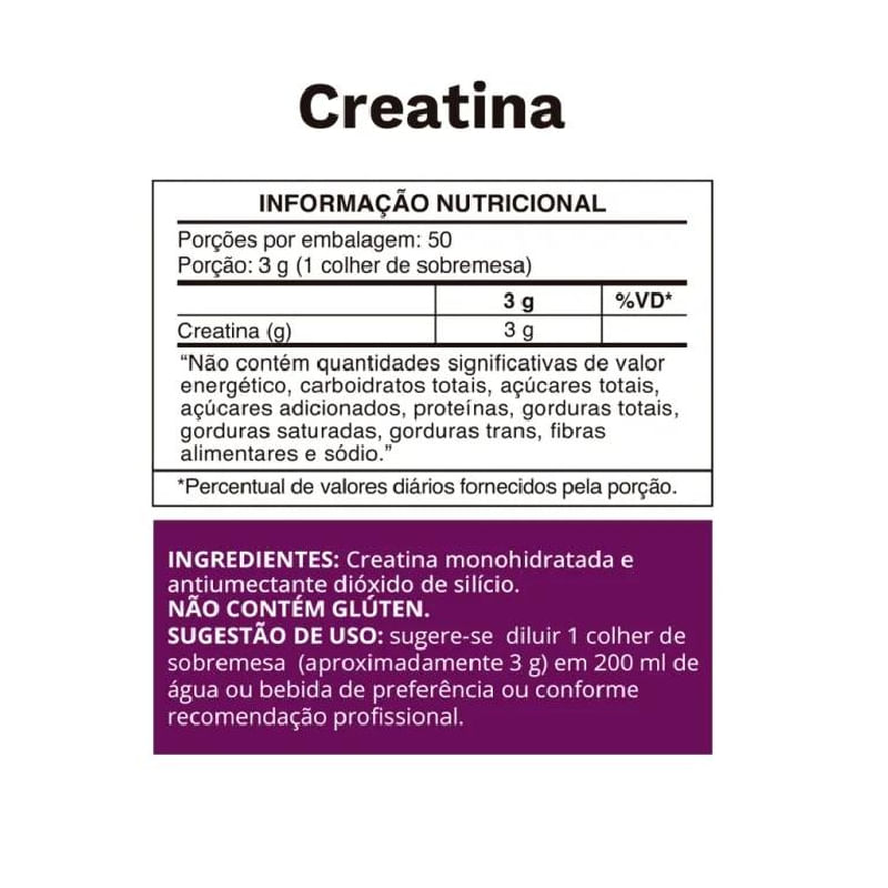 Informações nutricionais