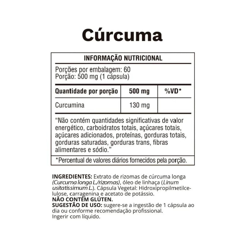 Informações nutricionais