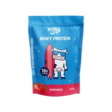 Whey Protein Morango Tradicional Mais Mu 900g