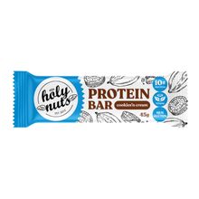 Barra de Proteína Vegana Cookies'n'Cream Holy Nuts 45g