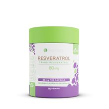 Resveratrol Bioroots 80mg 60Cáps